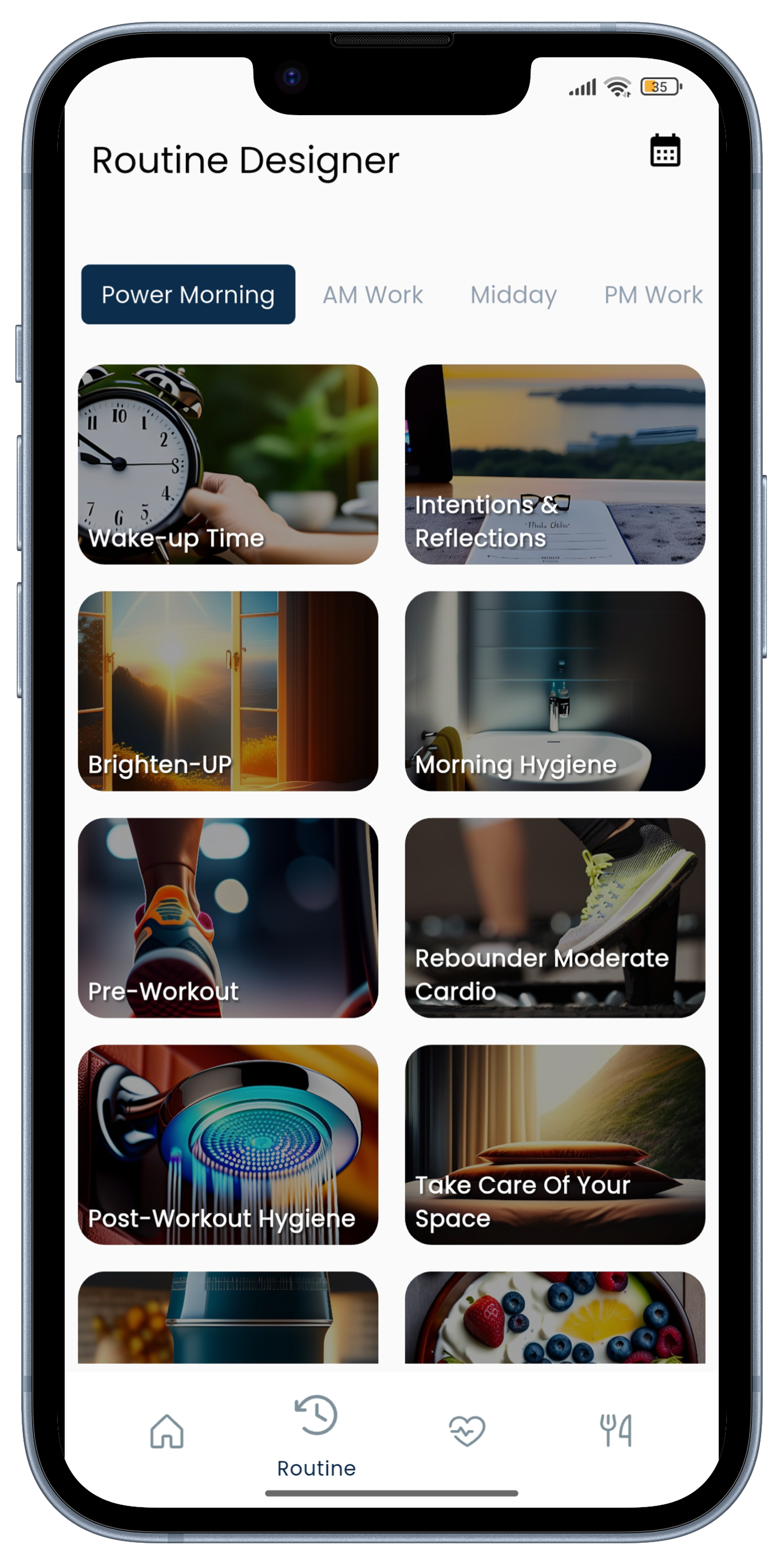 meal approving plan screen