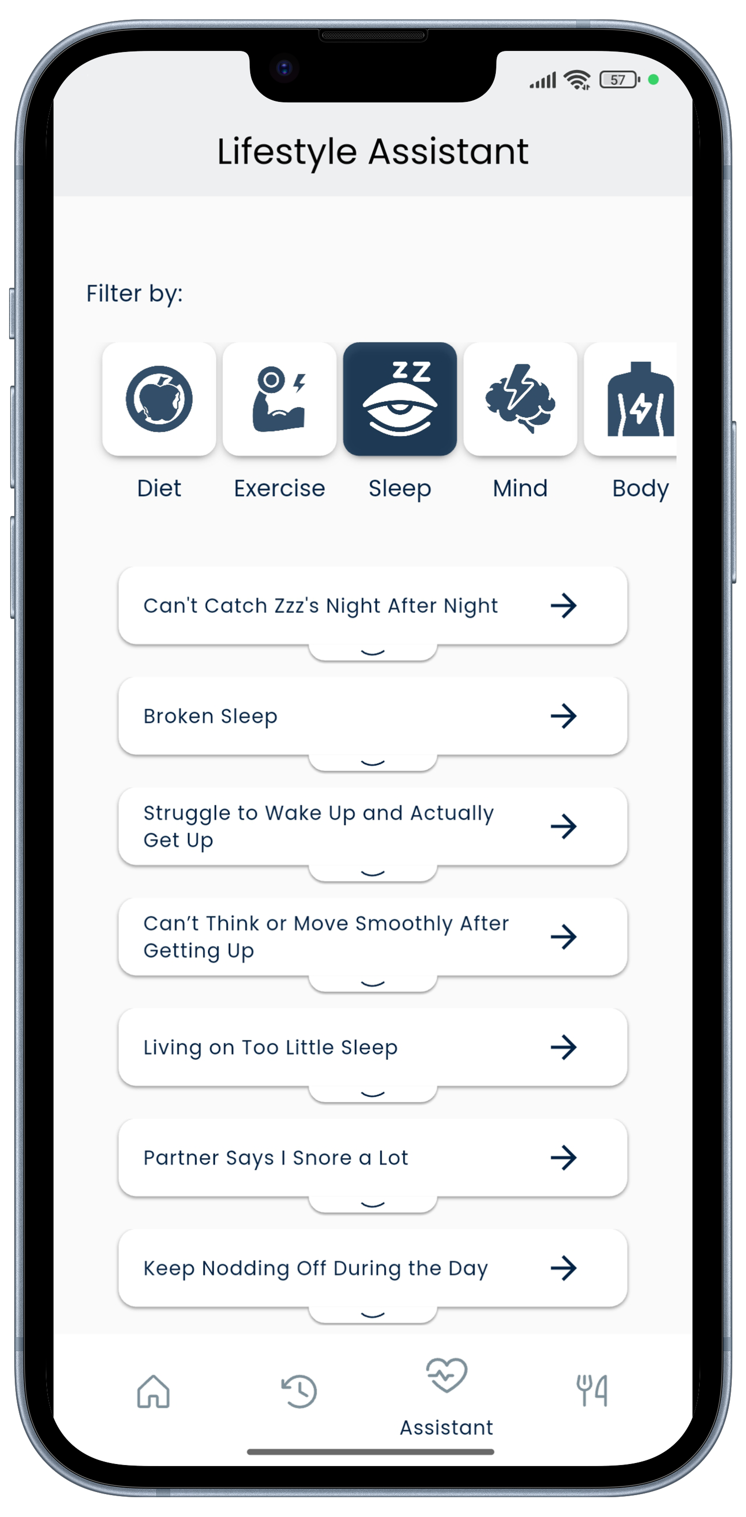 meal approving plan screen